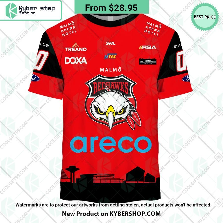 SHL Malmo Redhawks Home jersey Shirt, Hoodie