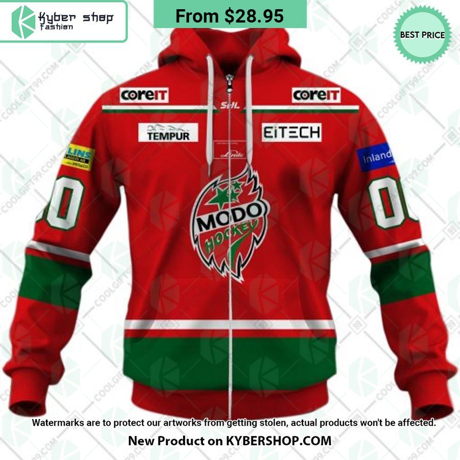 SHL Modo Hockey 2023 Home CUSTOM Hoodie