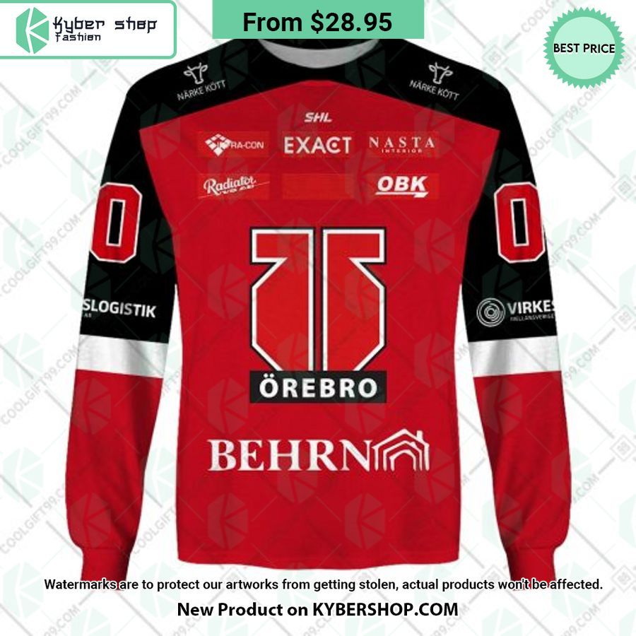 SHL Orebro HK 2023 Home CUSTOM Shirt