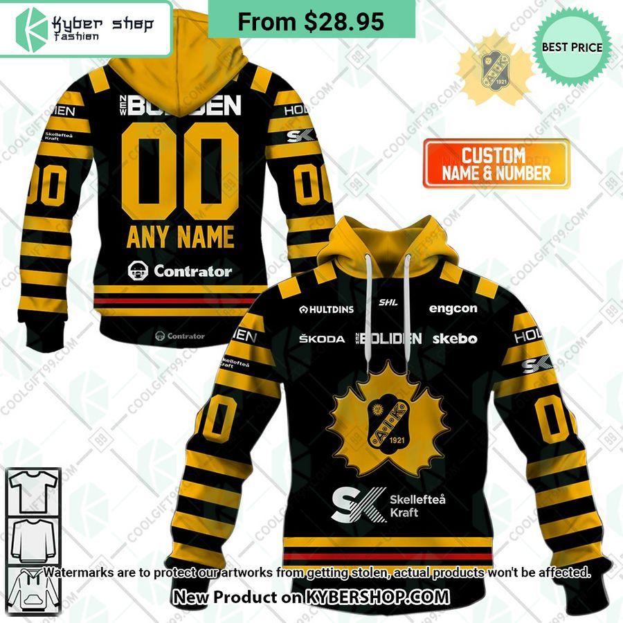 SHL Skelleftea AIK Home jersey Shirt, Hoodie