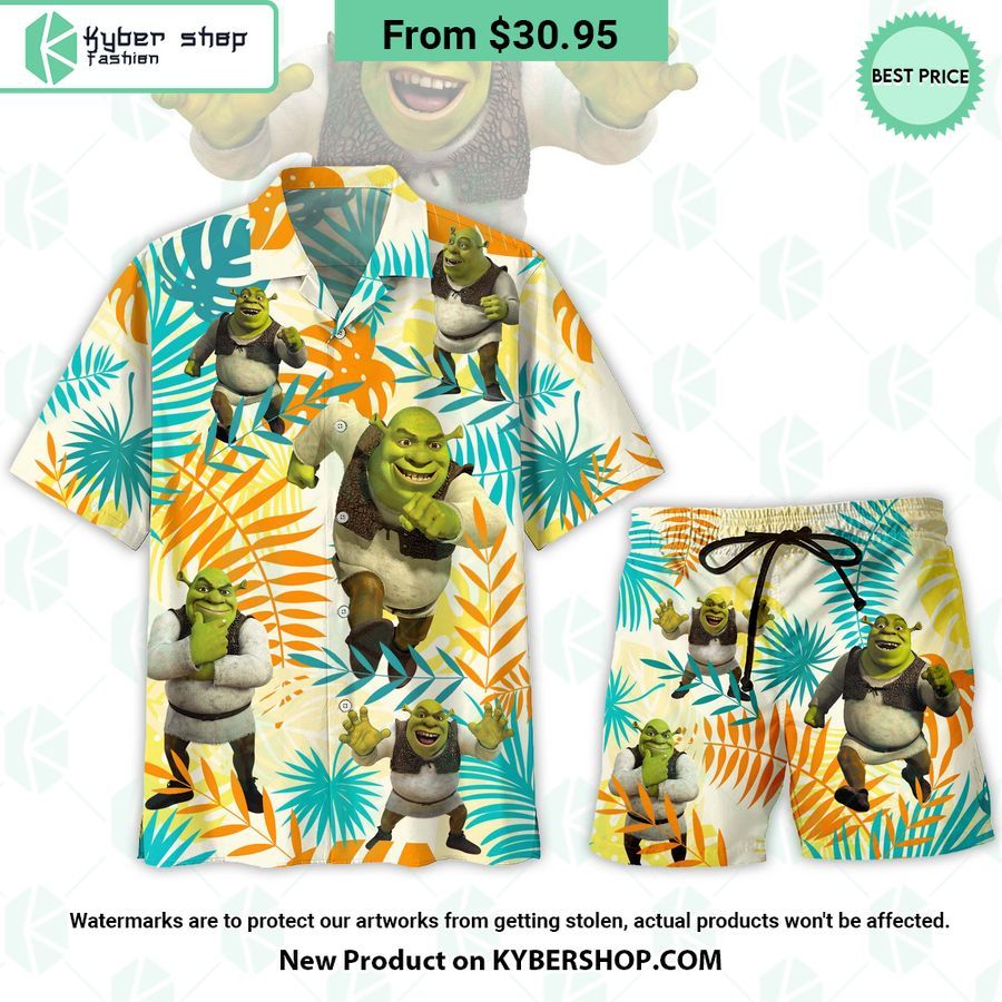 Shrek Tropical Hawaiian Shirt