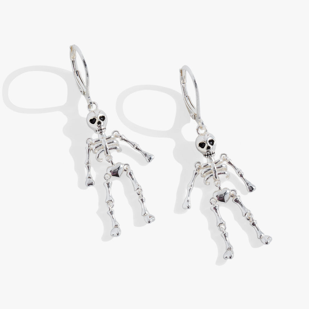 Skeleton Drop Earring T-Shirts