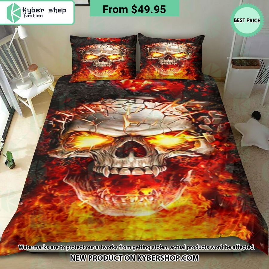 Skull Cracking Bedding Set