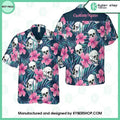 Skull Flowers Custom Hawaiian Shirt