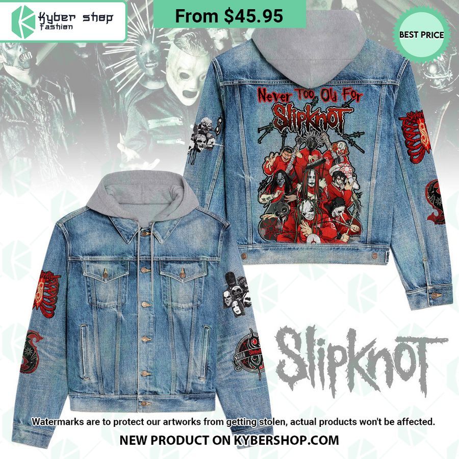 Slipknot Hooded Denim Jacket