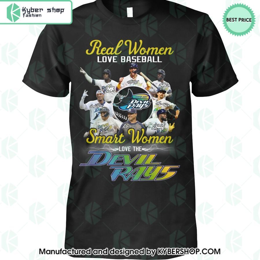 Smart Women Love The Devil Rays T Shirt
