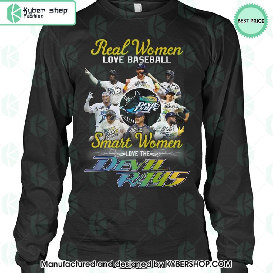 Smart Women Love The Devil Rays T Shirt