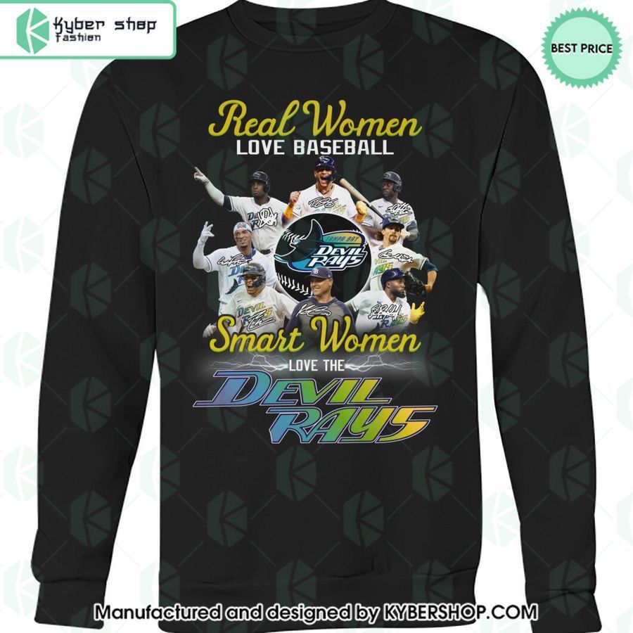 Smart Women Love The Devil Rays T Shirt
