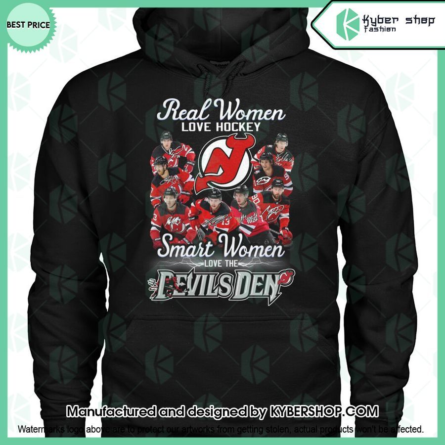Smart Women Love The New Jersey Devils T Shirt