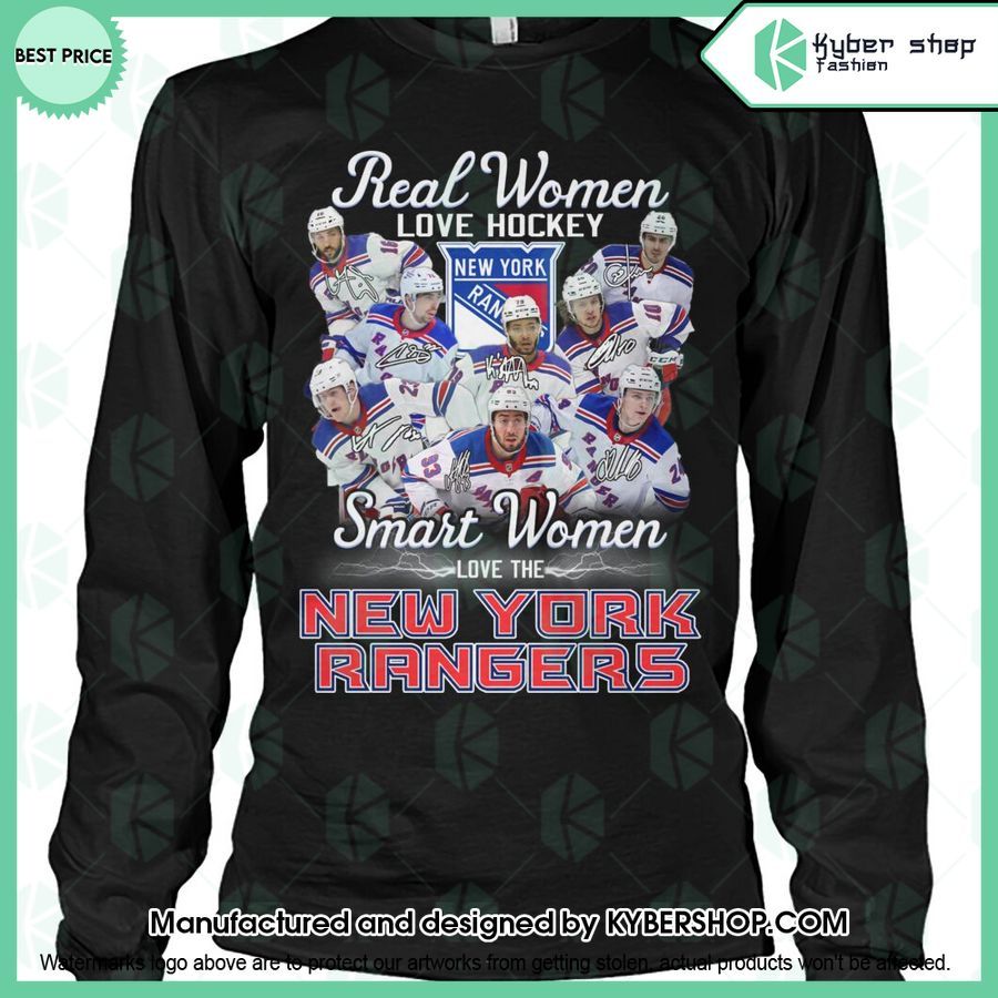 Smart Women Love The New York Rangers T Shirt