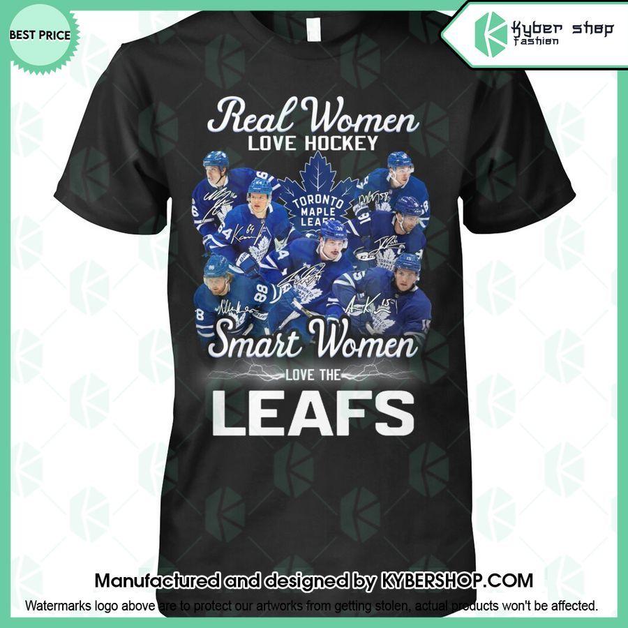 Smart Women Love The Toronto Maple Leafs T Shirt