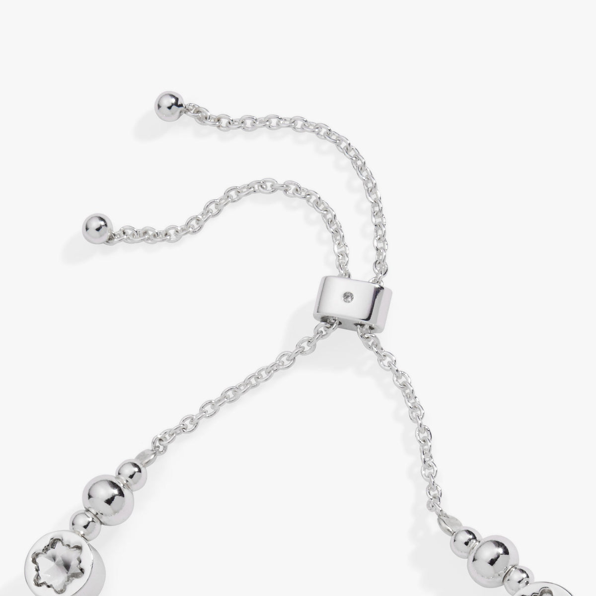 Crystal Snowflake Beaded Bolo Bracelet T-Shirts