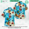 Son Goku Surfing Hawaiian Shirt