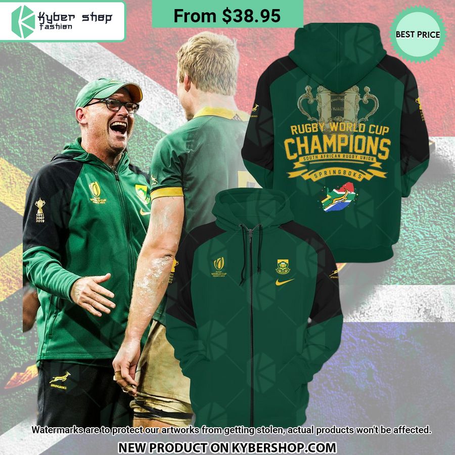 South Africa Rugby World Cup Champions Springboks Hoodie, Pant