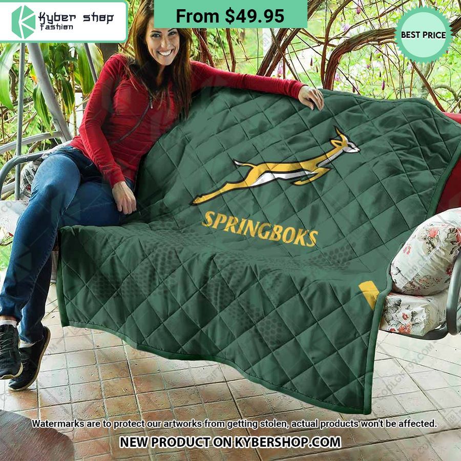 South Africa Springboks Quilt