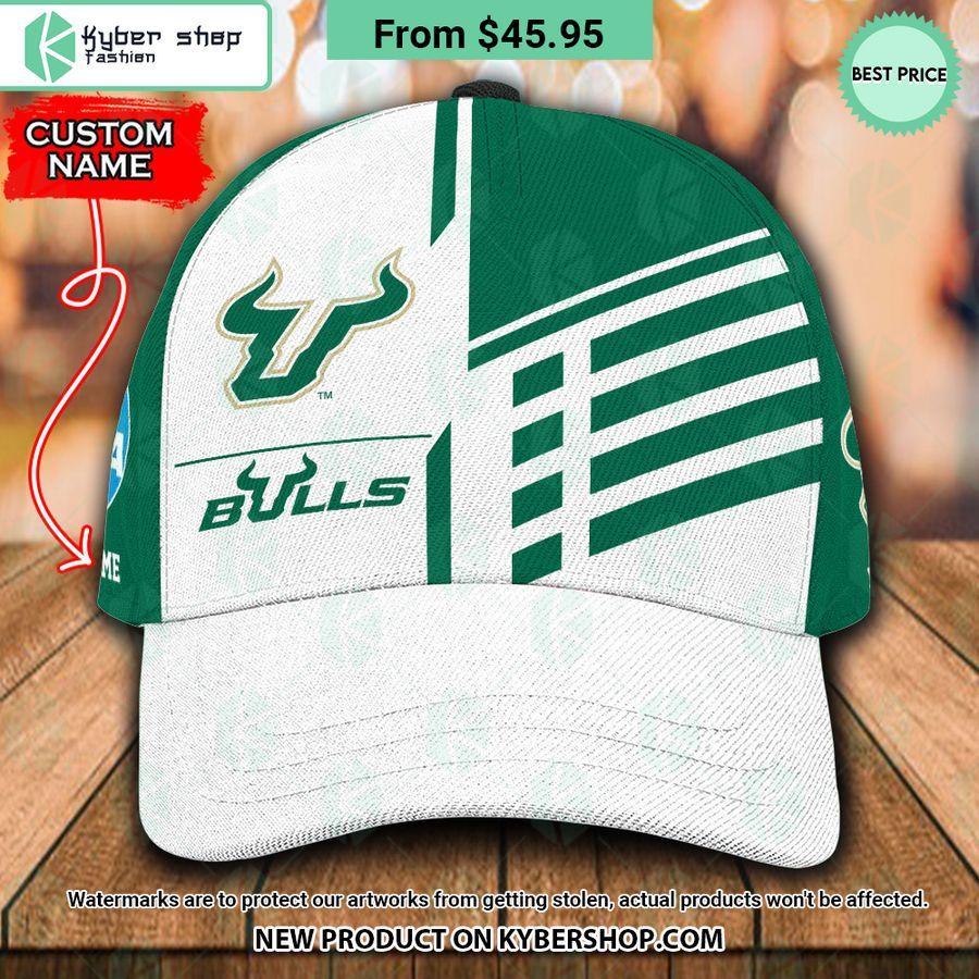 South Florida Bulls CUSTOM Polo Shirt, Cap