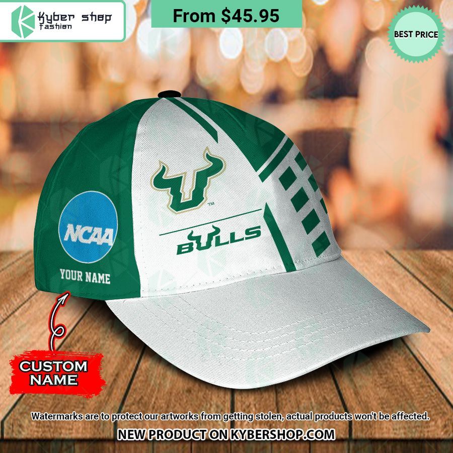 South Florida Bulls CUSTOM Polo Shirt, Cap