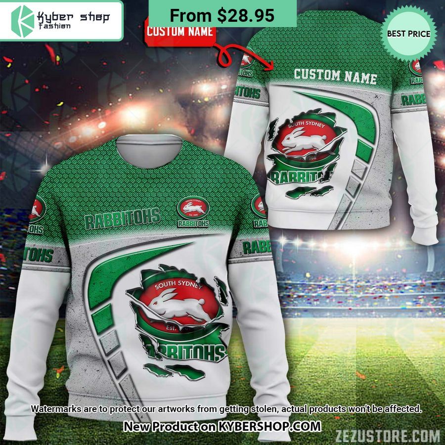 South Sydney Rabbitohs CUSTOM Hoodie