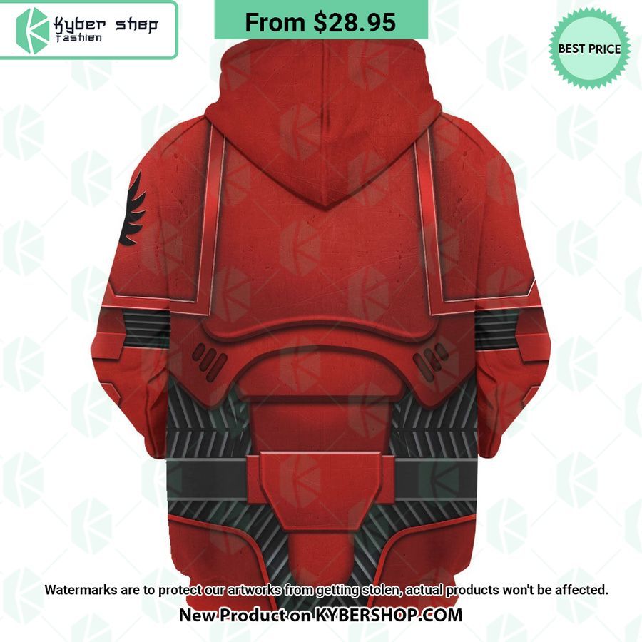 Space Marines Blood Angels Costume Warhammer 40K Hoodie