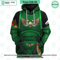 Space Marines Salamanders Costume Warhammer 40K Hoodie