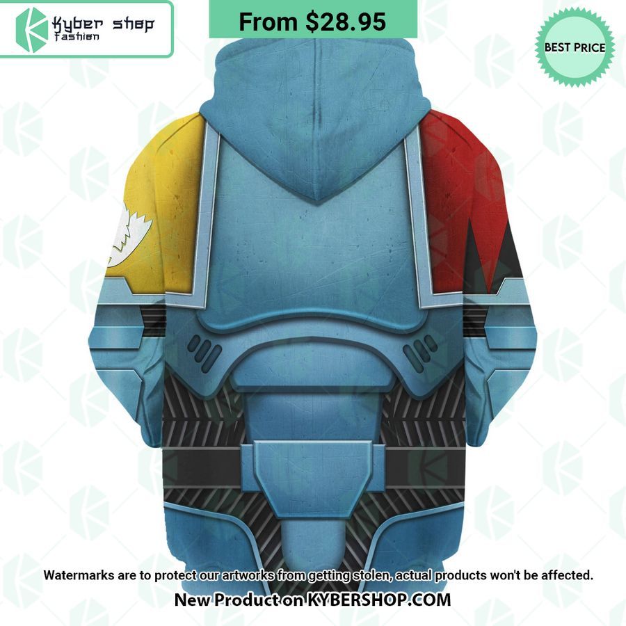 Space Marines Space Wolves Costume Warhammer 40K Hoodie