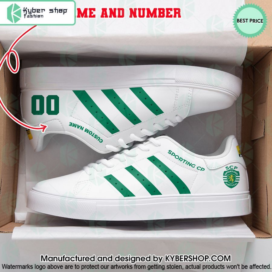 Sporting Lisbon CUSTOM Stan Smith Shoes