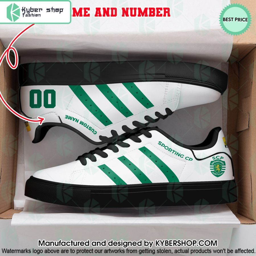 Sporting Lisbon CUSTOM Stan Smith Shoes