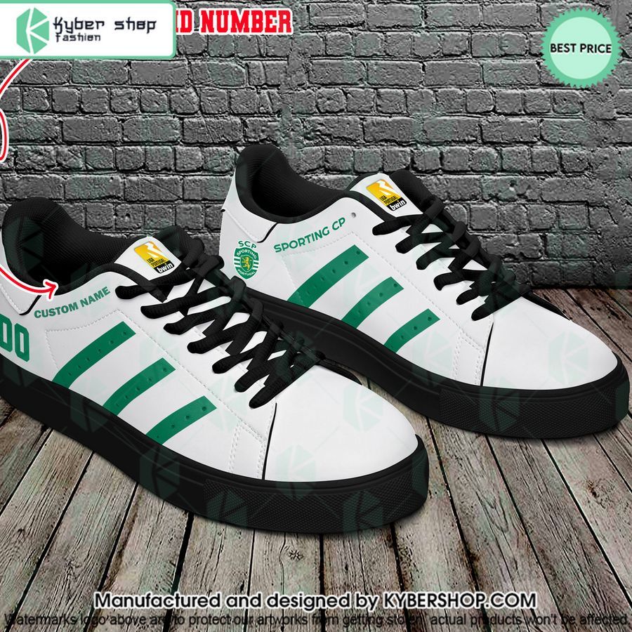 Sporting Lisbon CUSTOM Stan Smith Shoes