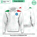 SSC Napoli Italy Flag Hoodie