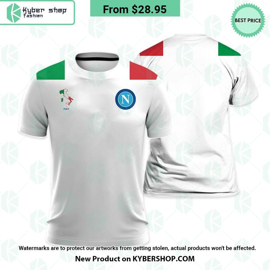 SSC Napoli Italy Flag Hoodie