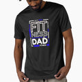 Fitness Dad | Fitmc by CoolArtByMboya Unisex , , , Long Sleeve Tee