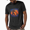 Tribal Soccer Spirit – Neon Sunset Kick by LeatherbeardArt