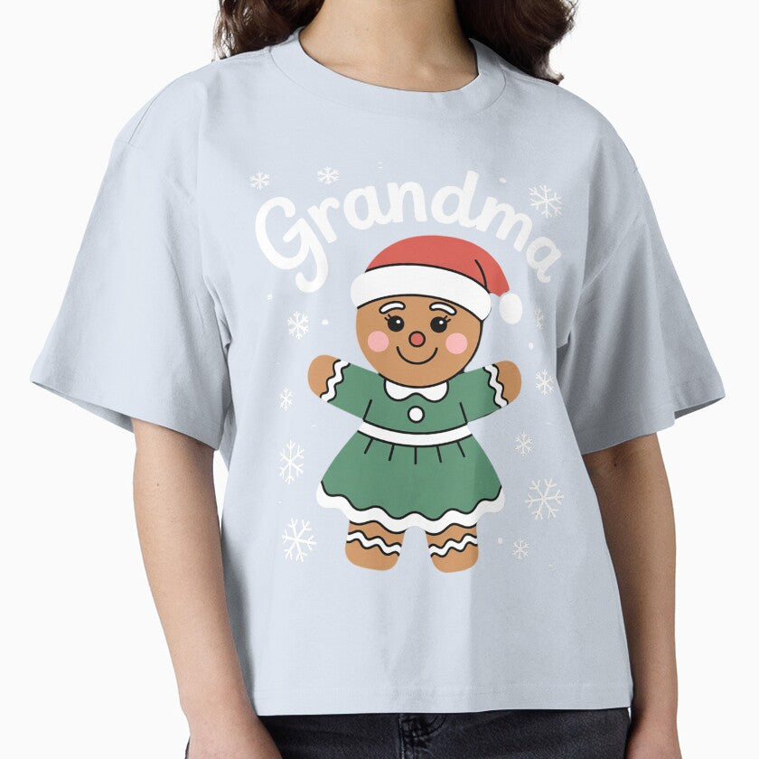 Grandma Gingerbread Shirt Women Family Matching Christmas by RayArmstrong