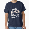 Cute Wife Mom Fitness Instructor Gift Idea by betternotes Unisex , , , Long Sleeve Tee