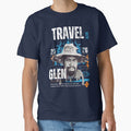 Travel With Glen V3 Blue trn-bg – Signature Travel Portrait Art | Adventure, Explorer & World Traveler Design by buycostarica