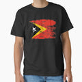 East Timor Shirt Gift Country Flag Patriotic Travel Oceania Light by threadsmonkey