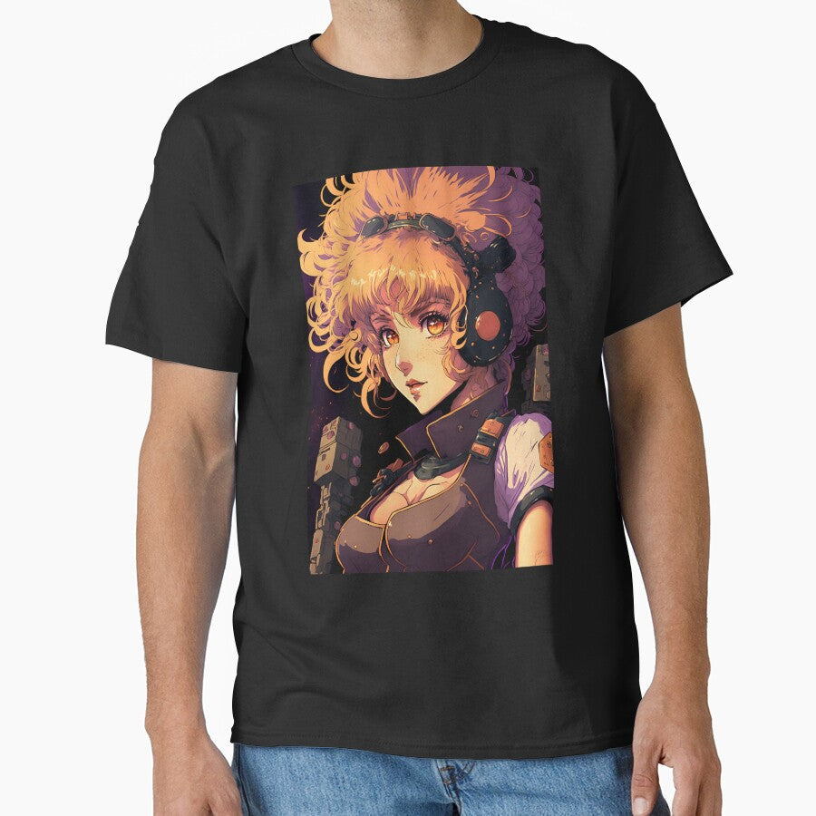 Anime Girl Space Ranger Cute by Bubblebuk Unisex , , , Long Sleeve Tee