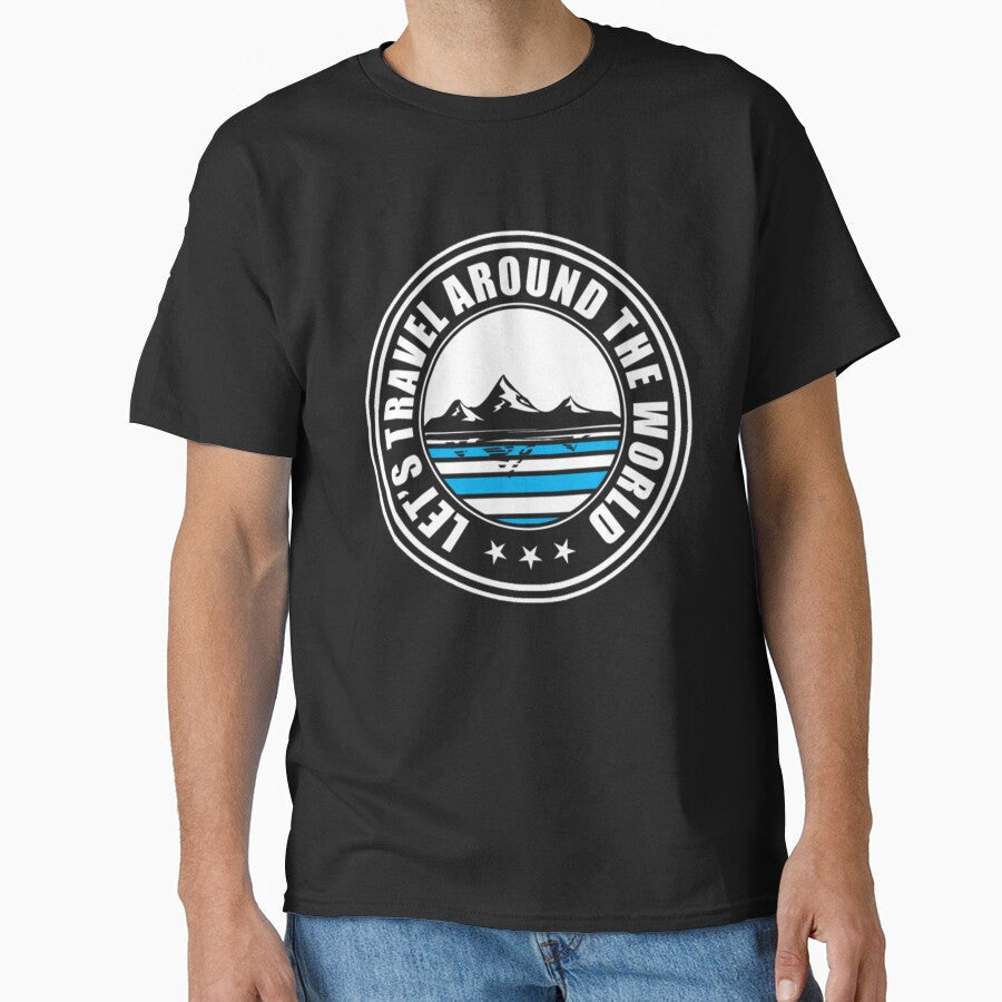 Let Travel around the world by ClamenTaon Unisex , , , Long Sleeve Tee