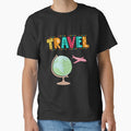 TRAVEL by Highhocreations Unisex , , , Long Sleeve Tee
