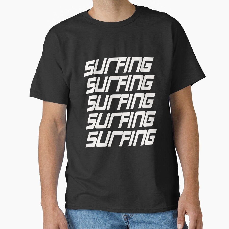 Surfing by saulmedia Unisex , , , Long Sleeve Tee