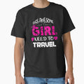 Girls Travel Gift by BestOfTravel Unisex , , , Long Sleeve Tee