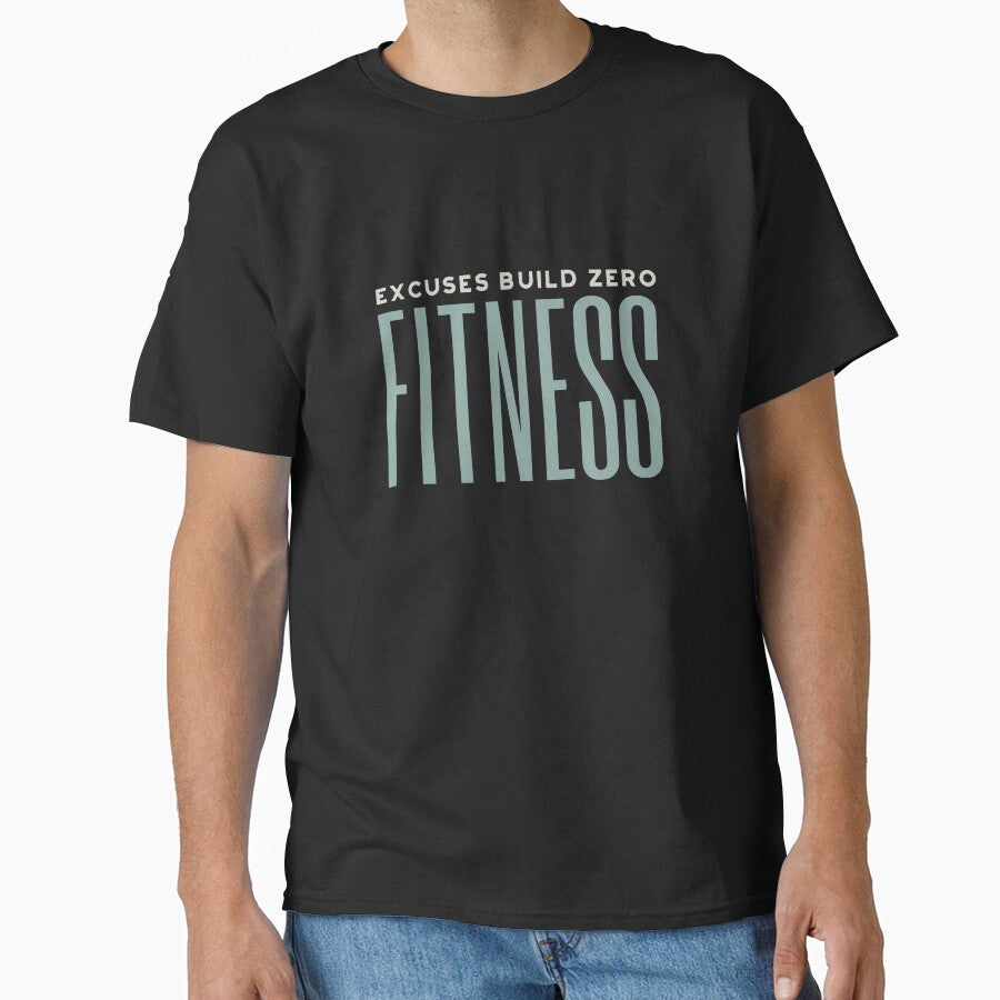 Fitness Motivation Excuses Build Zero fitness by whyitsme Unisex , , , Long Sleeve Tee