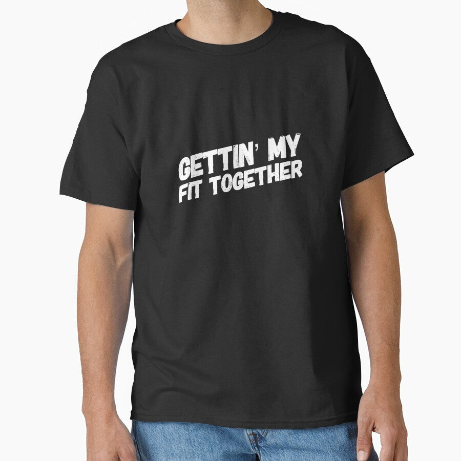 Gettin' My Fit Together by keriannhill Unisex , , , Long Sleeve Tee
