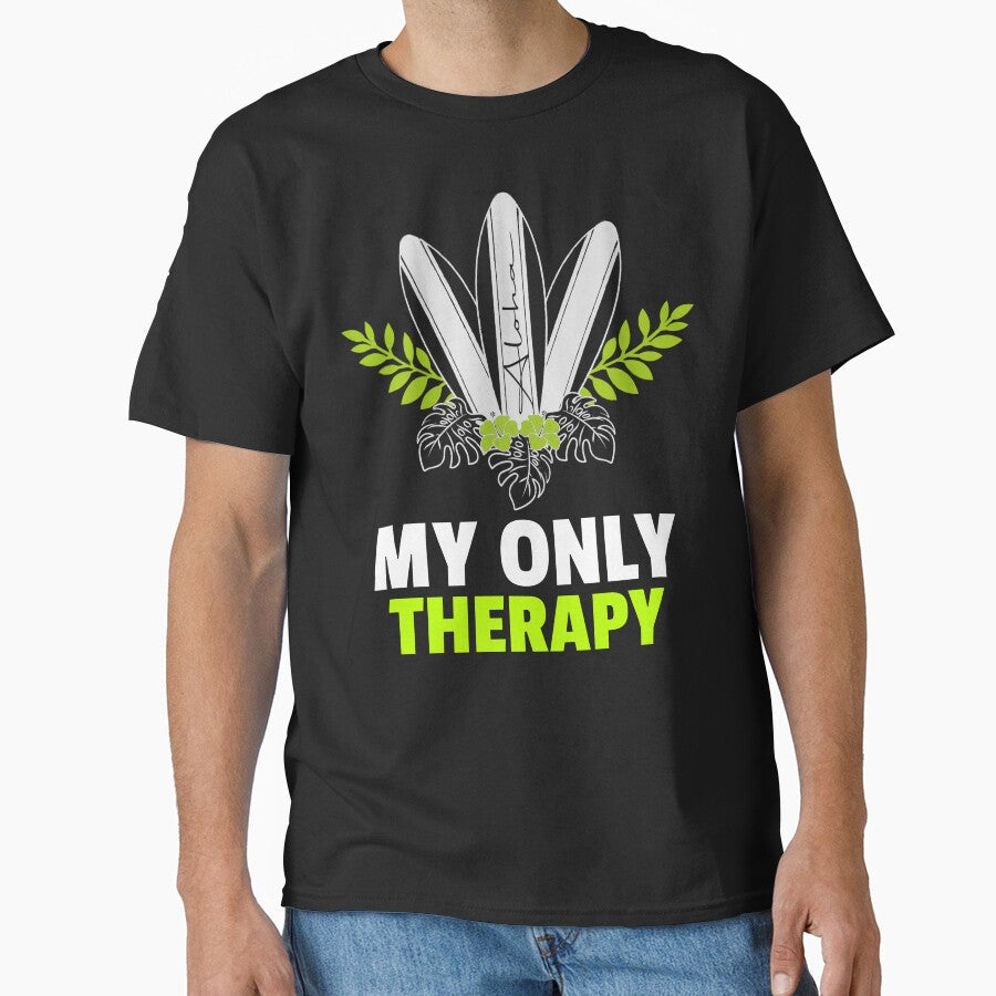MY ONLY THERAPY by MJ96-PRO Unisex , , , Long Sleeve Tee