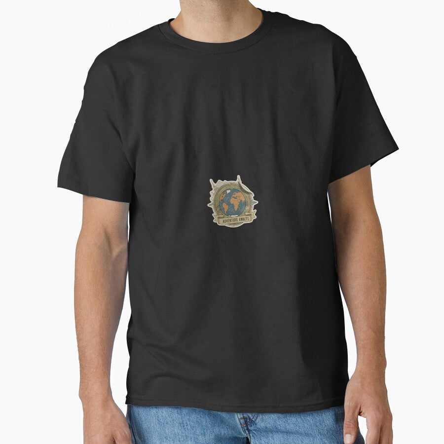 Adventure awaits sticker by hunteroflions Unisex , , , Long Sleeve Tee