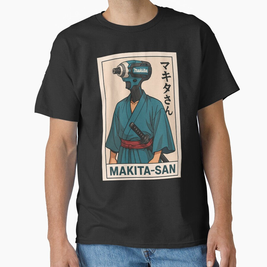 Makita-San (Original) Anime Japanese Style by Captain-Jawx Unisex , , , Long Sleeve Tee