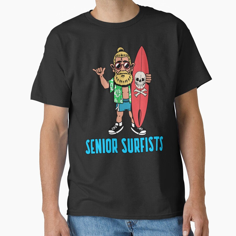 SENIOR SURFISTS by MJ96-PRO Unisex , , , Long Sleeve Tee
