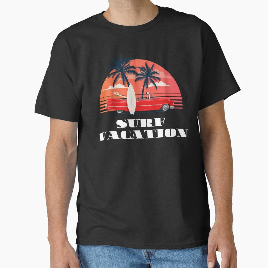 THE SURF VACATION by MJ96-PRO Unisex , , , Long Sleeve Tee