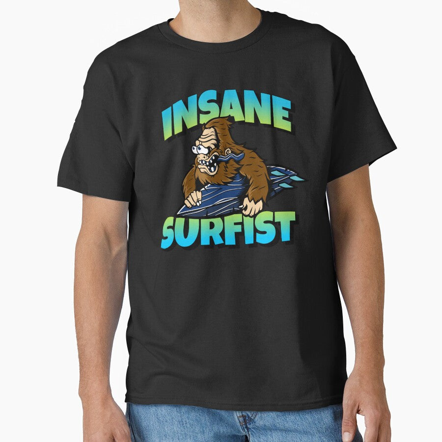 THE INSANE SURFIST by MJ96-PRO Unisex , , , Long Sleeve Tee