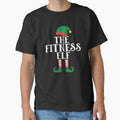 The Fitness Elf - Funny Christmas 2021 by thecooltable Unisex , , , Long Sleeve Tee